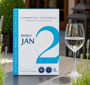 Woda lecznicza Jan - 3 Litry