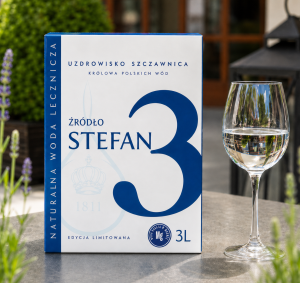 Woda lecznicza Stefan - 3 Litry